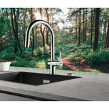 FRANKE Active J Auszugsbrause Chrom Seitenbedienung 115.0653.401