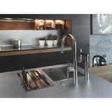 FRANKE Vital Standalone Festauslauf Chrom/Gun Metal Obenbedienung 120.0621.228