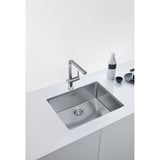 FRANKE Edelstahlbecken MRX 110-50 Edelstahl Handbedienung  122.0541.467
