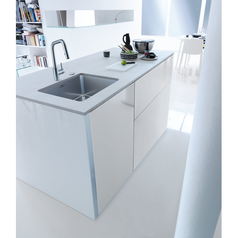 FRANKE Edelstahlbecken MYX 110-70 Edelstahl Handbedienung  122.0658.053