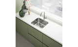 FRANKE Edelstahlbecken SRX 110-45 (50) Edelstahl Handbedienung 122.0744.962