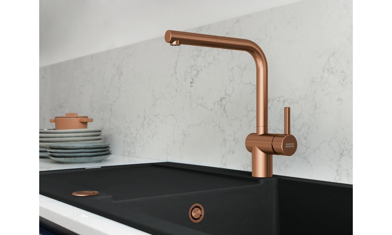 FRANKE Runder Überlauf Copper PVD 133.0722.549