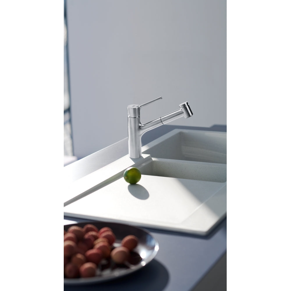 FRANKE Taros Neo Auszugsbrause Edelstahl Obenbedienung 115.0596.386