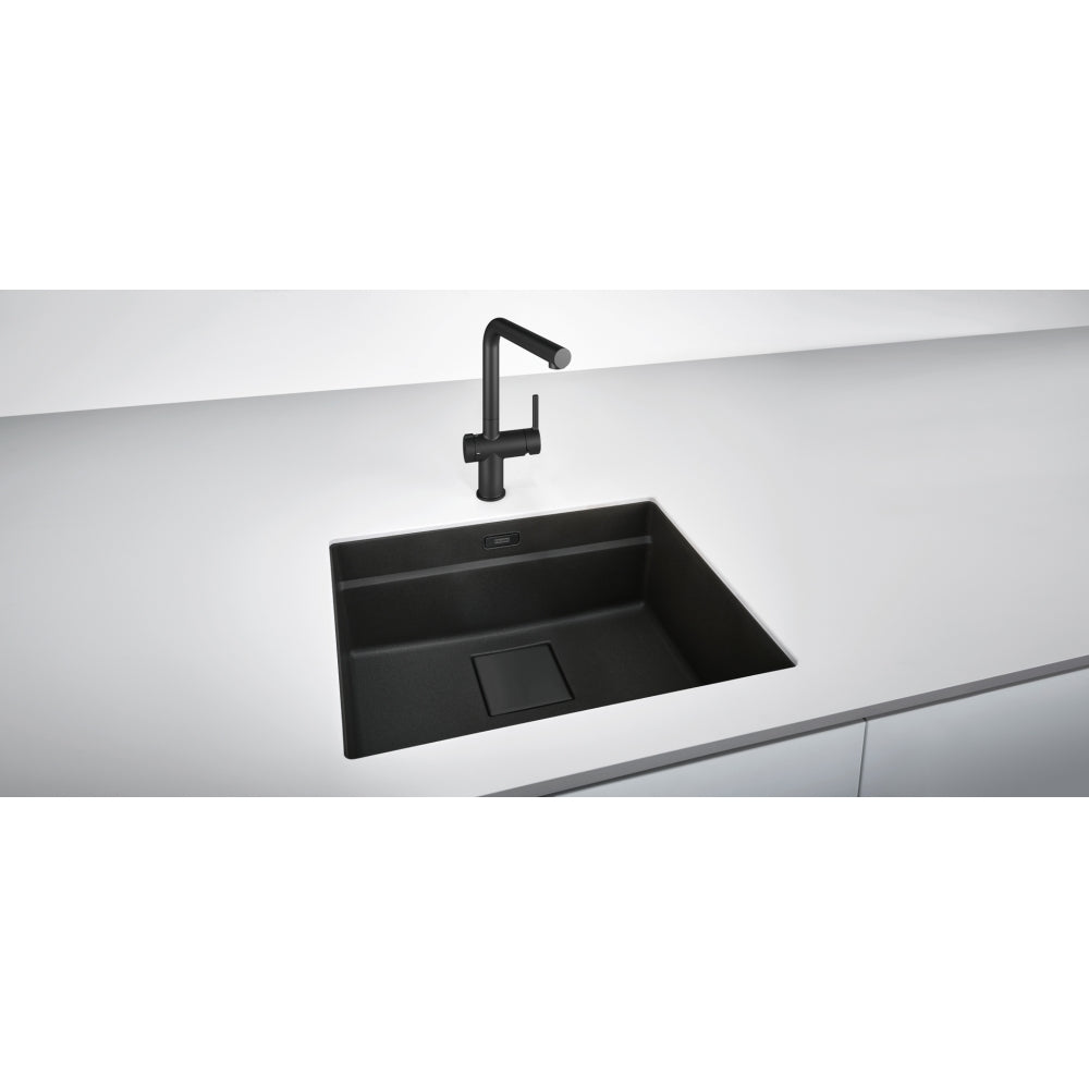 FRANKE Active Twist L Festauslauf Black matt Seitenbedienung 115.0669.768