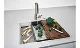 FRANKE Becken KNG 110-52  Glacier Druckknopf Edelstahl + Zubehör 125.0747.710
