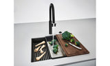 FRANKE Becken KNG 110-52 Matt Black C Collection Drehknopf + Zubehör 125.0747.720
