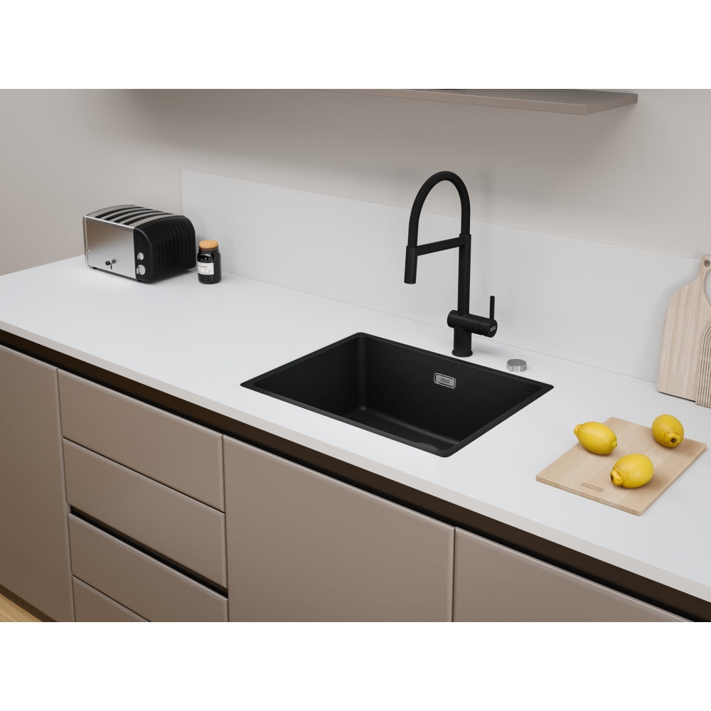 FRANKE Active Semi-Pro Brause Black matt Seitenbedienung 115.0653.409