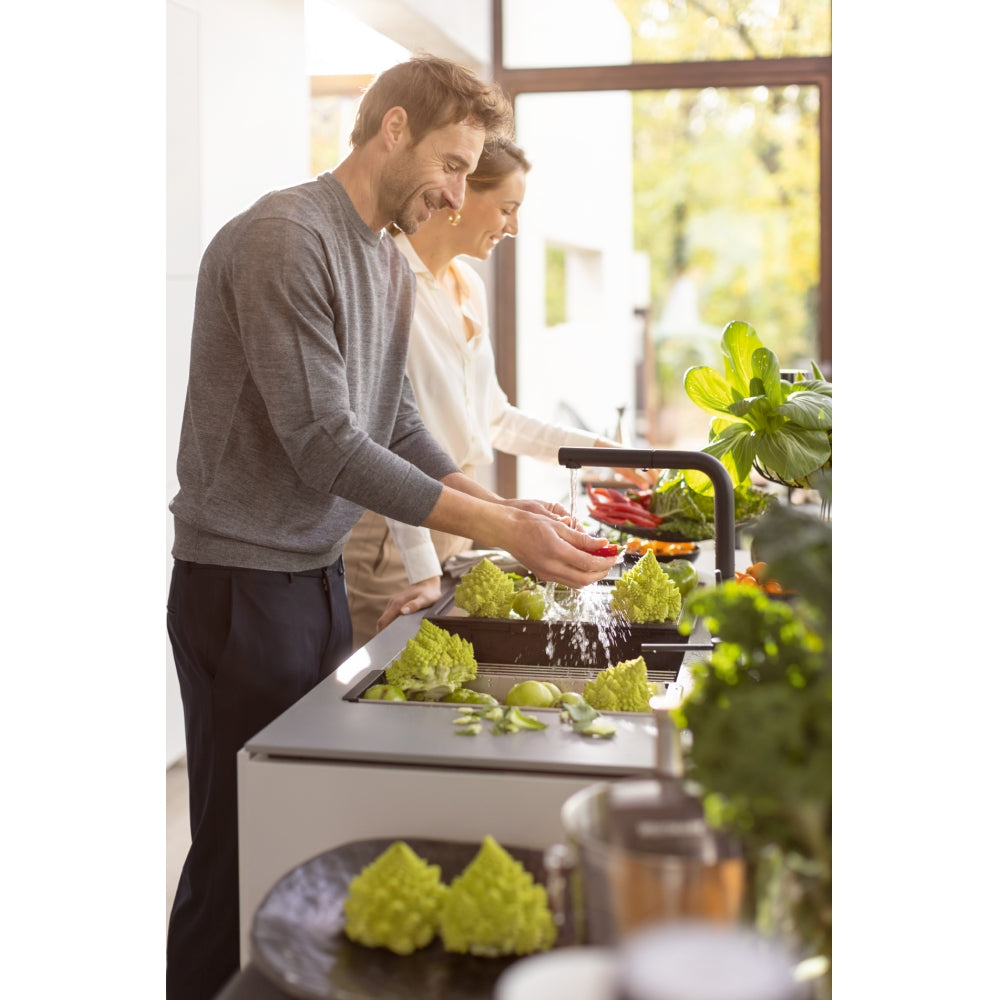 FRANKE Active Twist L Auszugsbrause Black matt Seitenbedienung 115.0669.769