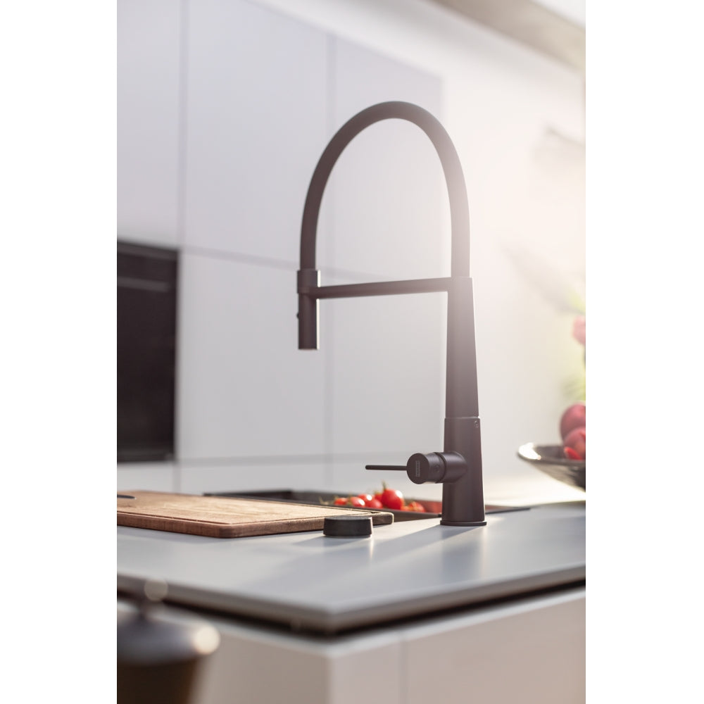 FRANKE Icon Semi-Pro Brause Black matt Seitenbedienung 115.0690.598