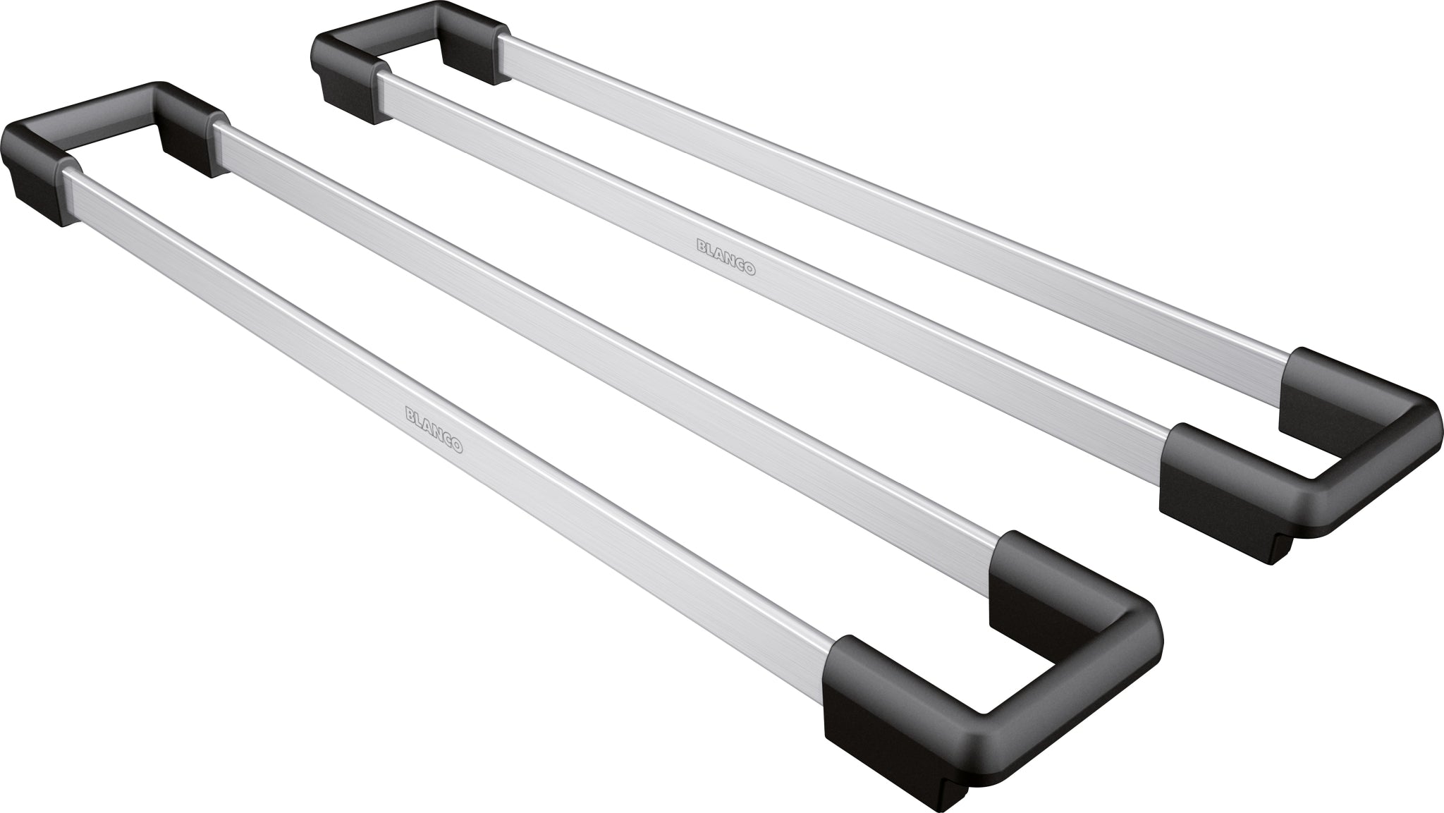 Set ETAGON-Schienen Edelstahl / Kunststoff 234164