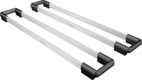 Set ETAGON-Schienen Edelstahl / Kunststoff 234164