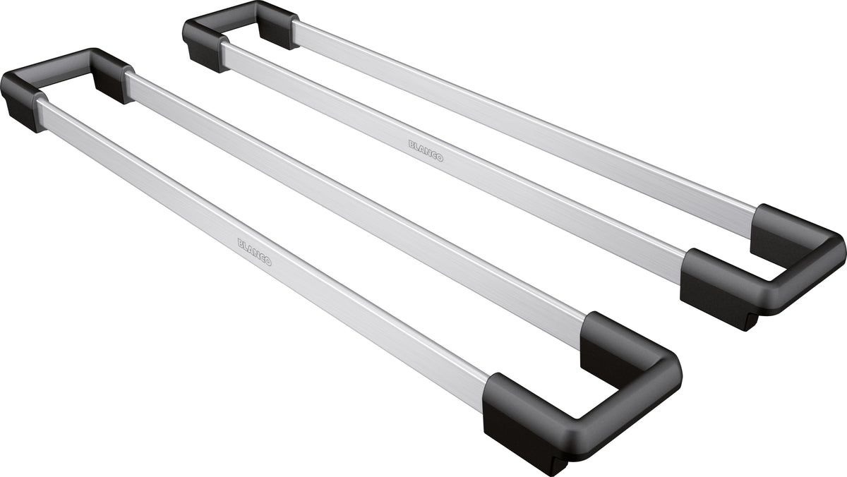 Set ETAGON-Schienen Edelstahl / Kunststoff 234164