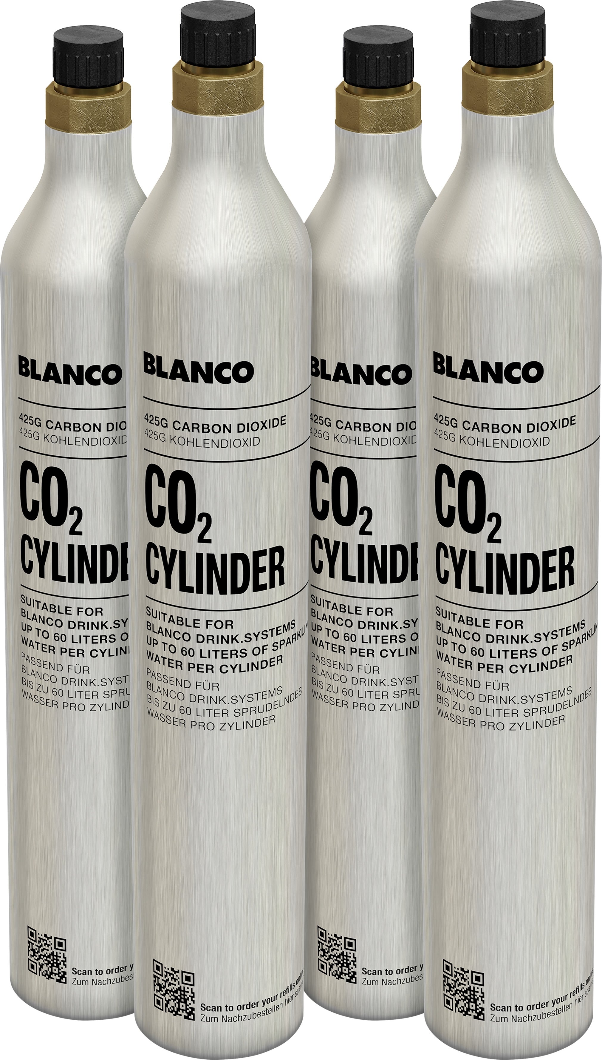 Starterkit CO2-Zylinder 4er Set 526138