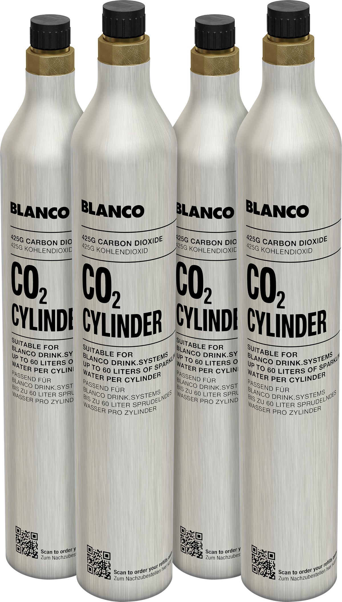 Starterkit CO2-Zylinder 4er Set 526138