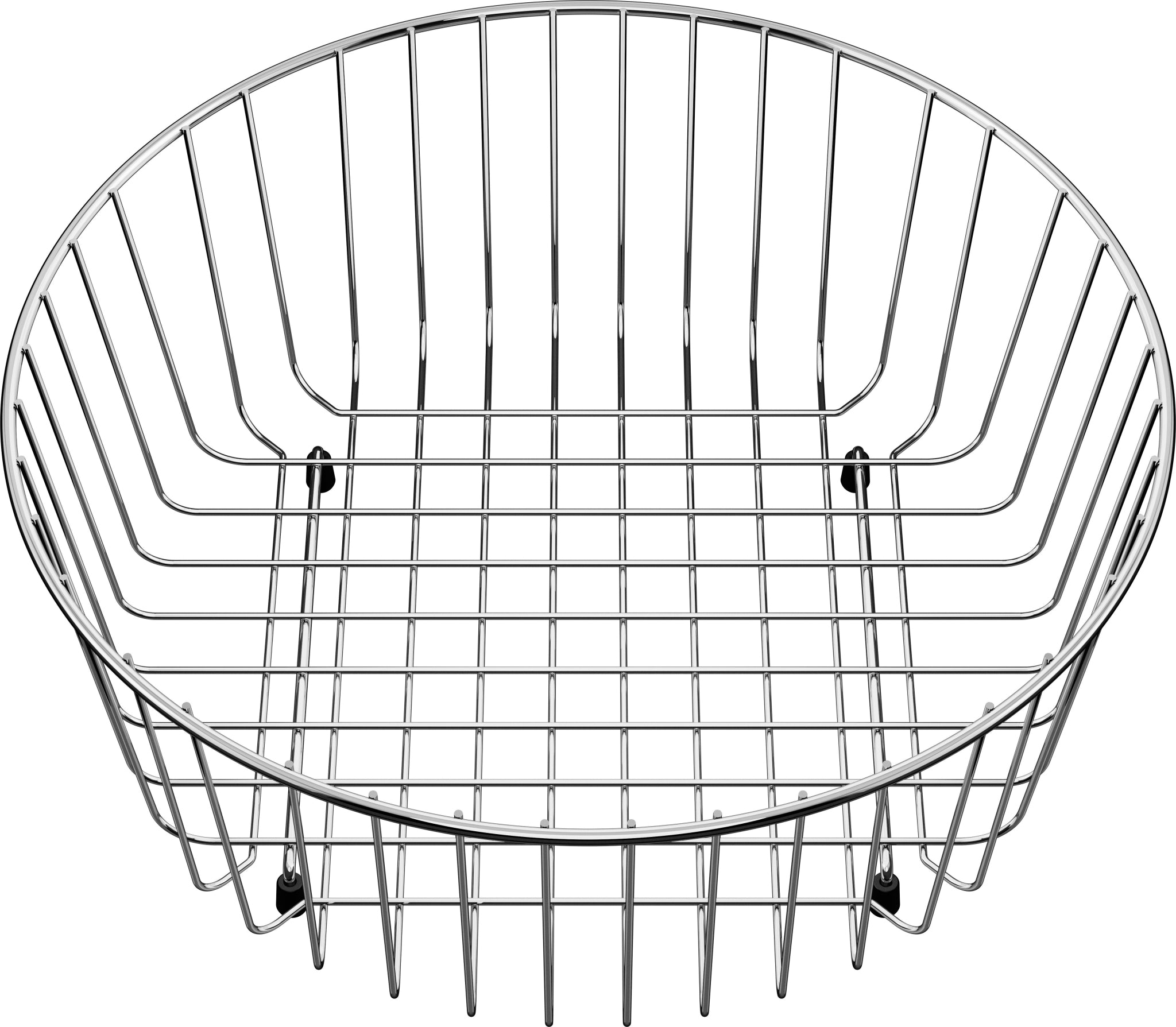 Geschirrkorb aus Edelstahl Edelstahl 220574