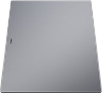 Schneidbrett aus Sicherheitsglas in silber Sicherheitsglas 230970