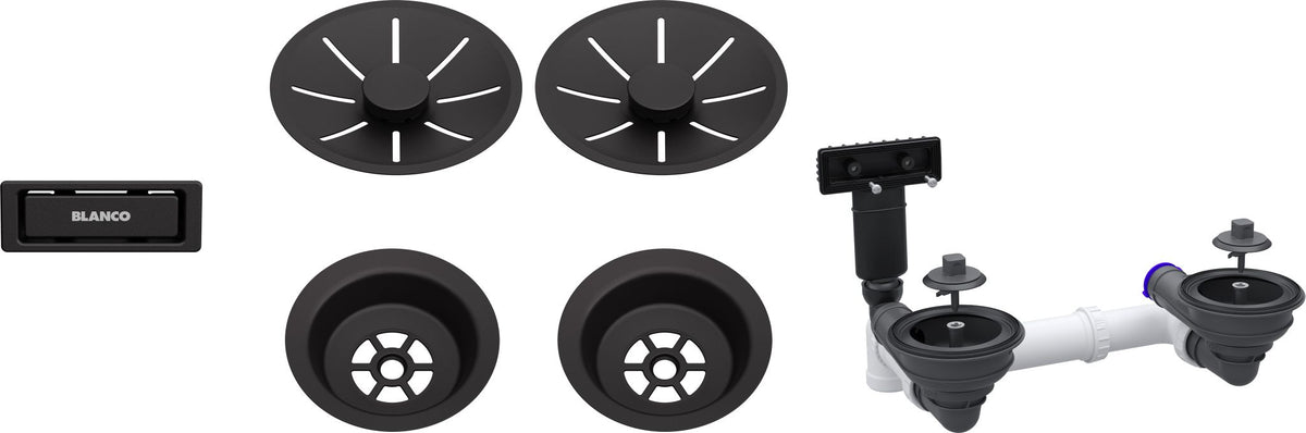 Ablg Set 2x3,5'' oAfb InFino  schwarz 207438