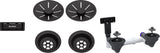 Ablg Set 2x3,5'' oAfb InFino  schwarz 207438