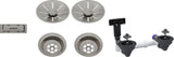 Ablg Set 2x3,5'' oAfb InFino  satin platinum 207441