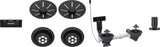 Ablg Set 2x3,5'' mAfb InFino schwarz 207442