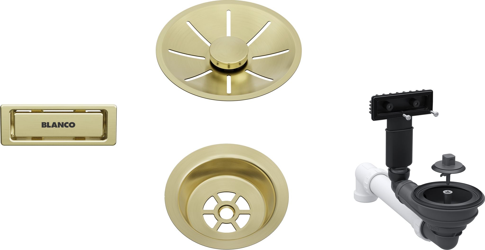 Ablg Set 1x3,5'' oAfb InFino satin gold 207423