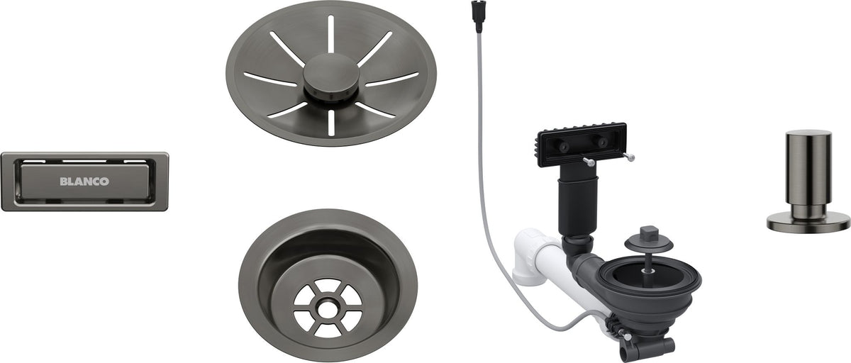 Ablg Set 1x3,5'' mAfb InFino satin dark steel 207429