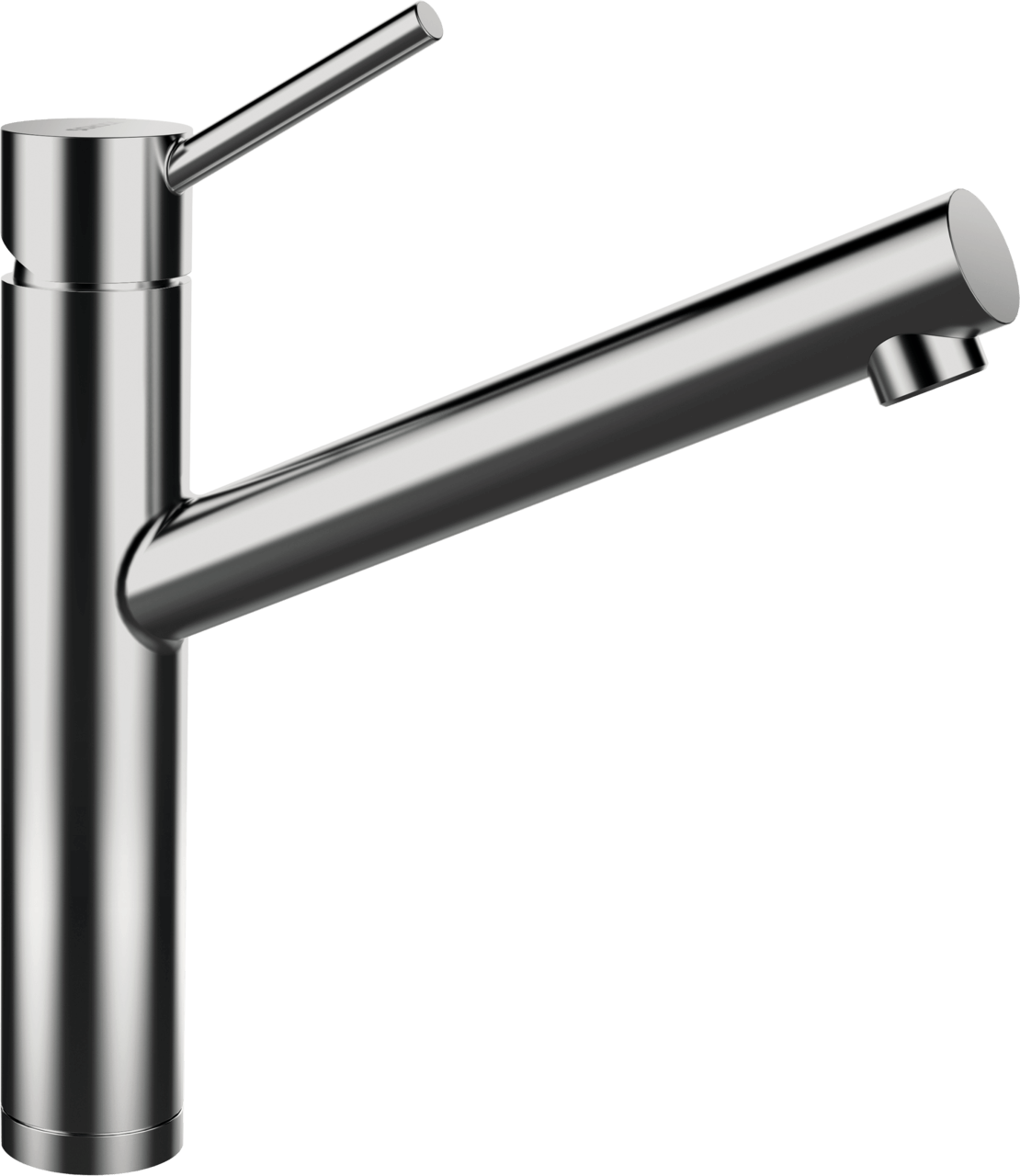 SCHOCK Einhebelmischer ALTOS Festauslauf  Edelstahl massiv 529003EDM