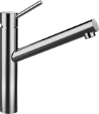 SCHOCK Einhebelmischer ALTOS Festauslauf  Edelstahl massiv 529003EDM