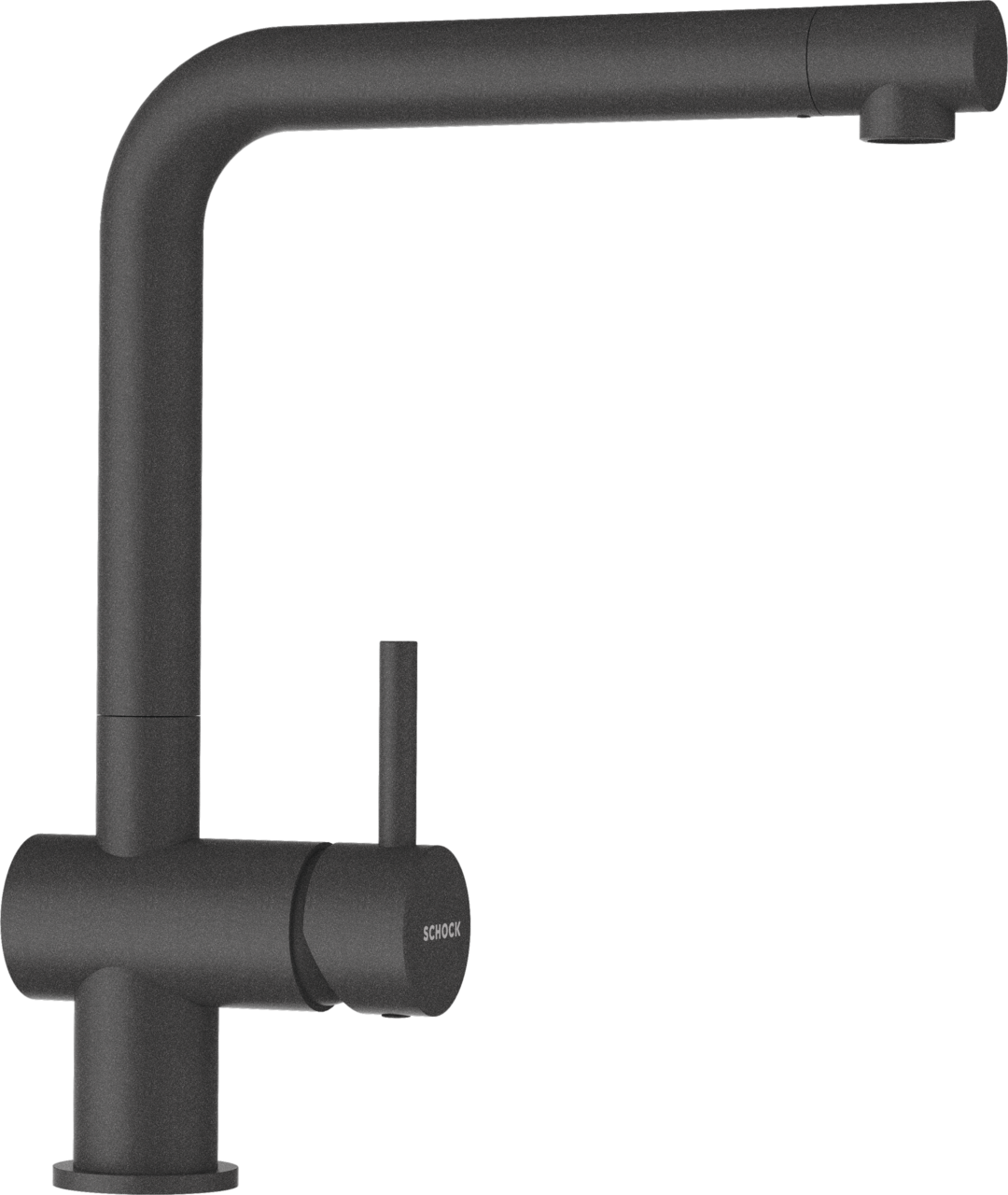 SCHOCK Einhebelmischer EPOS Festauslauf Farbvariante lackiert  Stone 540027STO