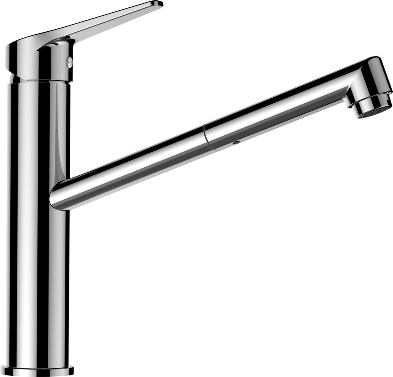 SCHOCK Einhebelmischer METIS Schlauchbrause  Chrom 526120CHR
