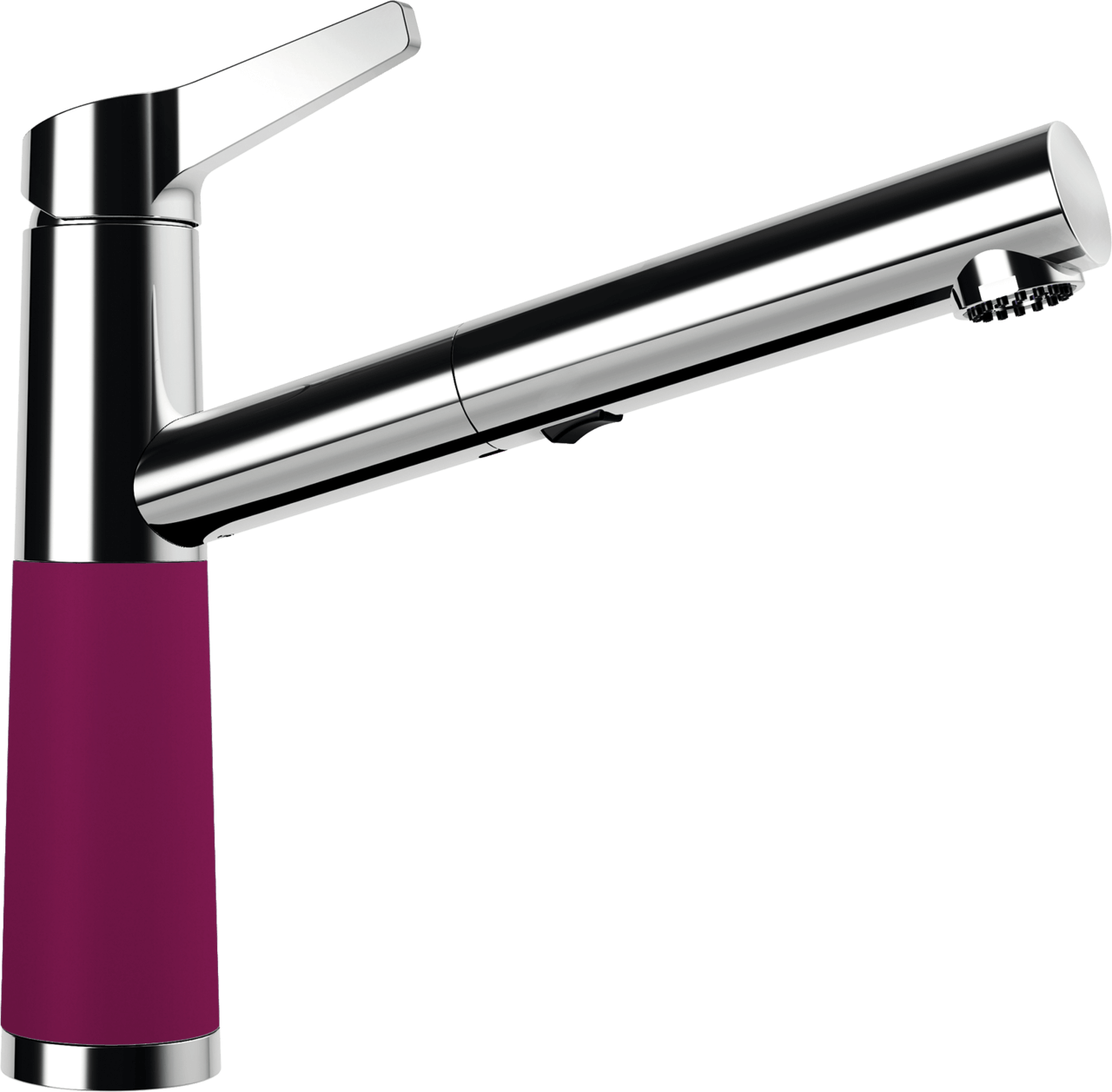 SCHOCK Einhebelmischer SC-510 Cristadur Schlauchbrause  Berry 554120BRY