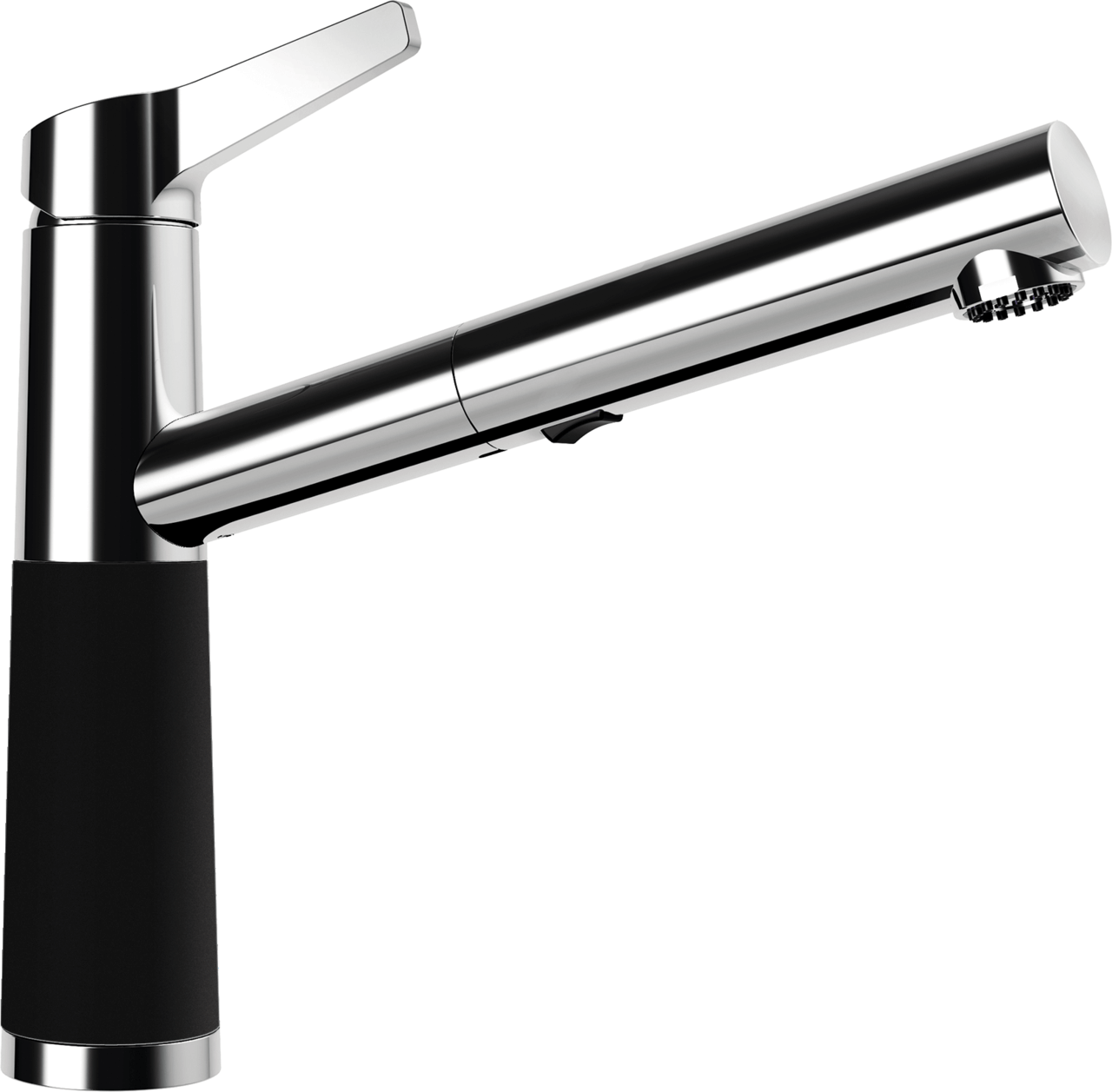 SCHOCK Einhebelmischer SC-510 Cristadur Schlauchbrause  Night 554120NGT