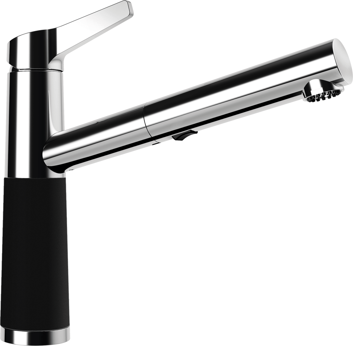 SCHOCK Einhebelmischer SC-510 Cristadur Schlauchbrause  Night 554120NGT
