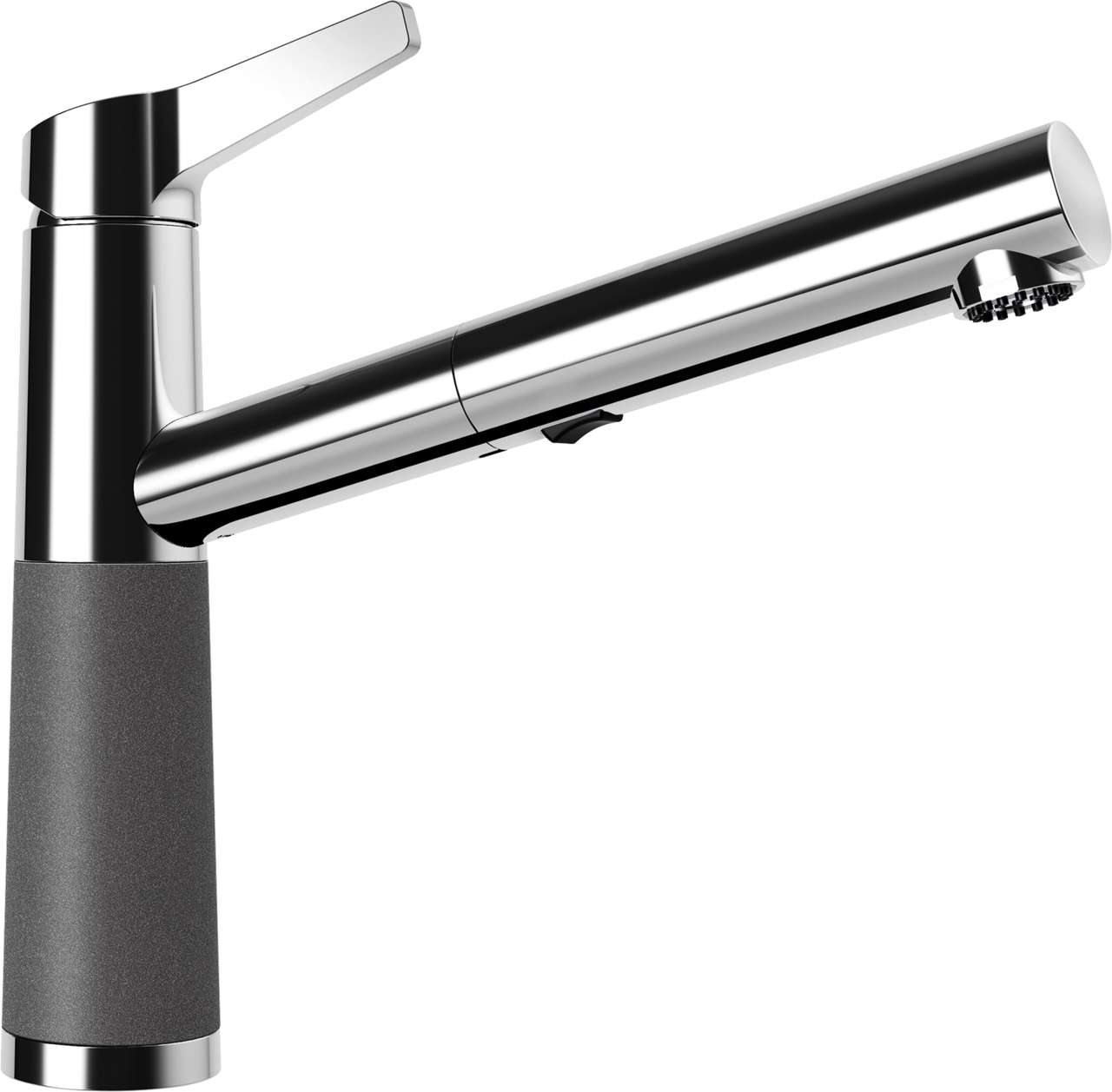 SCHOCK Einhebelmischer SC-510 Cristadur Schlauchbrause  Stone 554120STO