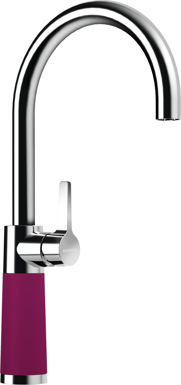 SCHOCK Einhebelmischer SC-520 Cristadur Festauslauf  Berry 555000BRY
