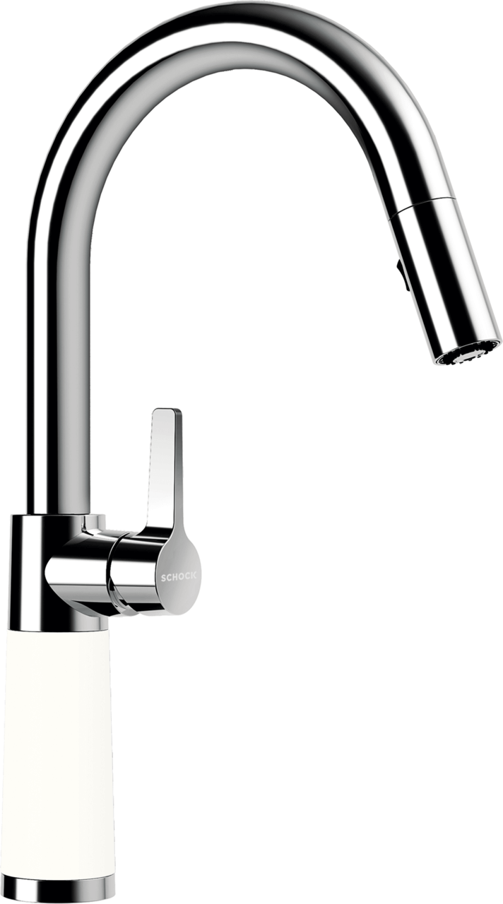 SCHOCK Einhebelmischer SC-520 Cristadur Schlauchbrause  Day 555120DAY