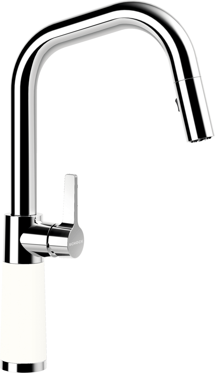 SCHOCK Einhebelmischer SC-530 Cristadur Schlauchbrause  Day 556120DAY