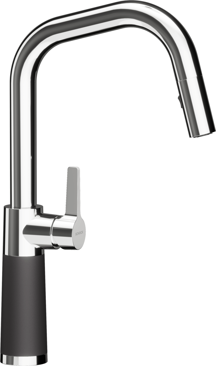 SCHOCK Einhebelmischer SC-530 Cristadur Schlauchbrause  Dusk 556120DSK