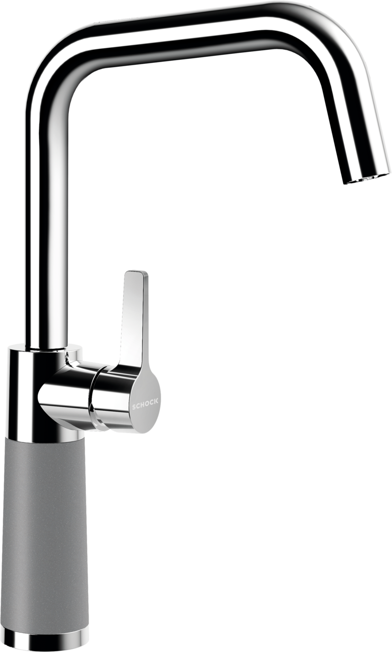 SCHOCK Einhebelmischer SC-530 Cristalite Festauslauf  Croma 556000GCR