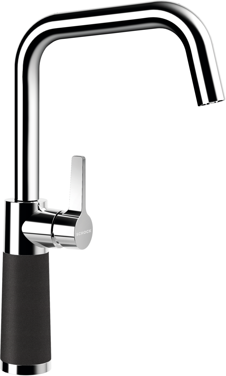 SCHOCK Einhebelmischer SC-530 Cristalite Festauslauf  Onyx 556000GON