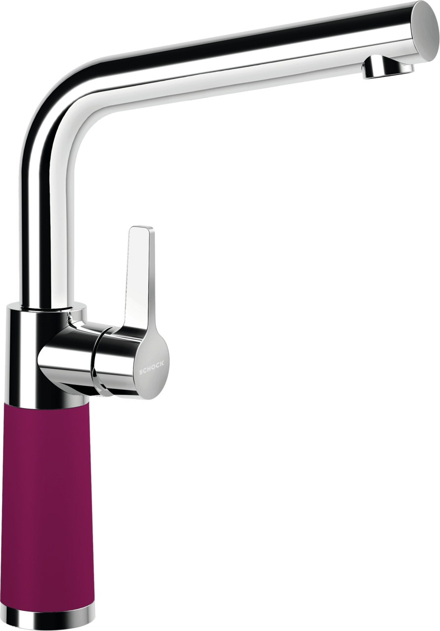 SCHOCK Einhebelmischer SC-540 Cristadur Festauslauf  Berry 557000BRY