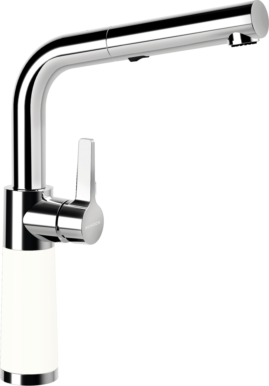 SCHOCK Einhebelmischer SC-540 Cristadur Schlauchbrause  Day 557120DAY