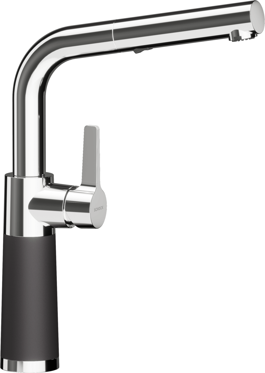 SCHOCK Einhebelmischer SC-540 Cristadur Schlauchbrause  Dusk 557120DSK
