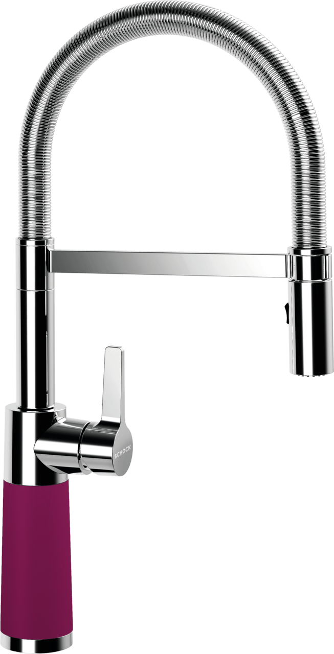 SCHOCK Einhebelmischer SC-550 Cristadur Festauslauf  Berry 558000BRY