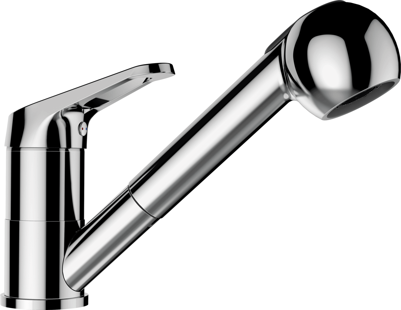 SCHOCK Einhebelmischer COSMO Festauslauf  Chrom 525122CHR