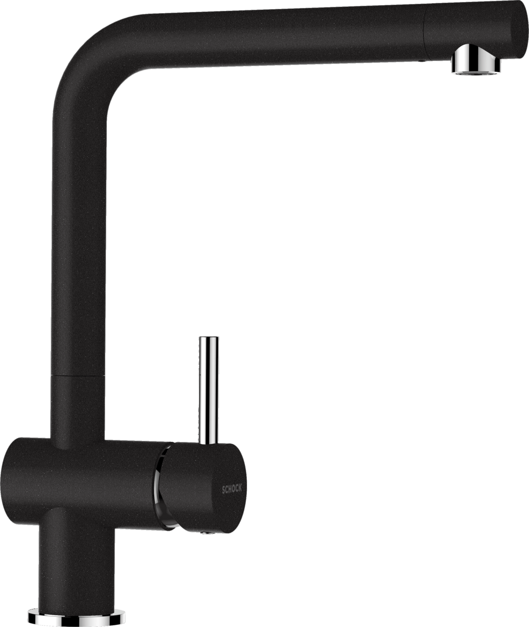 SCHOCK Spüle Auflage - Set mit Armatur Lima D-100S-A Cristalite Nero LIMADAEPOSPUR