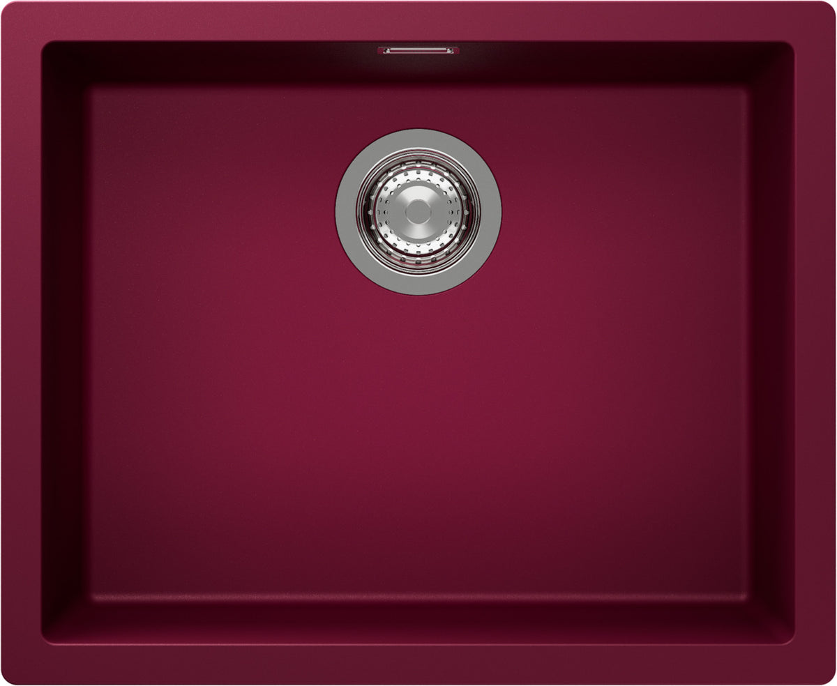 SCHOCK Spüle Flächenbündig KAIA N-100L-FB Cristadur Berry KAIN100LFBBRY