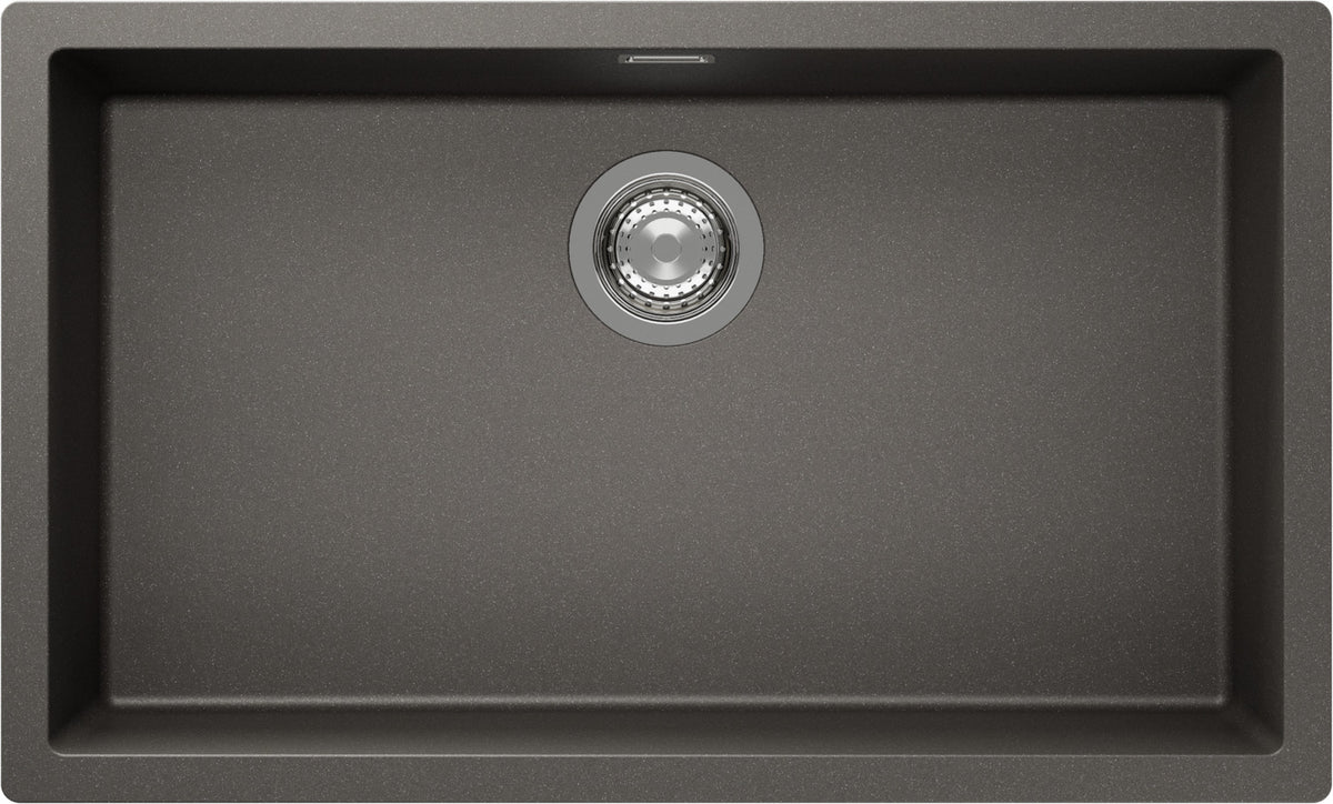 SCHOCK Spüle Flächenbündig KAIA N-100XL-FB Cristadur Silverstone KAIN100XLFBSIL