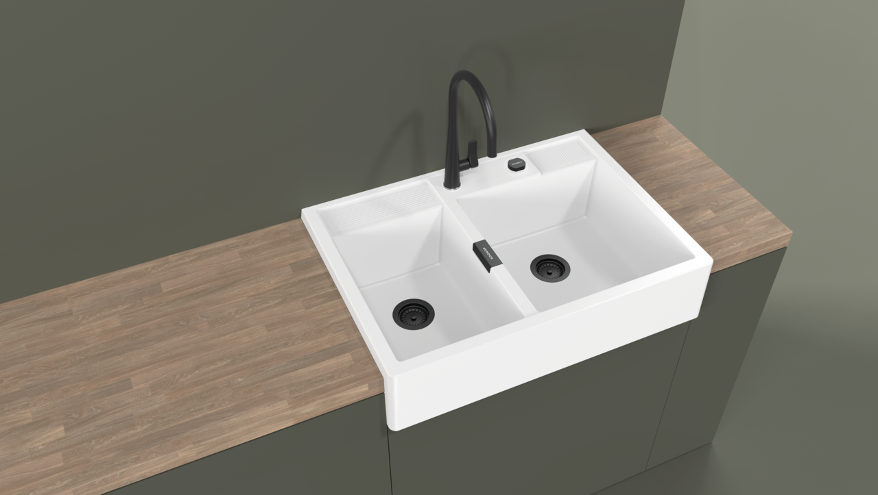 SCHOCK Spülenmodul 90 cm Kallio M-175-M Cristadur Day KALM175MDAY