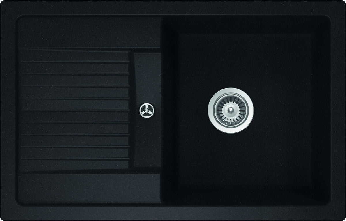 SCHOCK Spüle Unterbau Lima D-100S-U Cristalite Nero LIMD100SUGNE